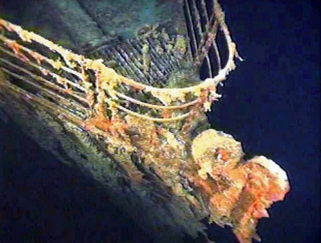 underwater tour of the titanic